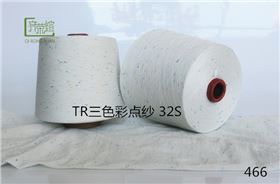 TR三色彩点纱32S
