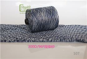 300D/96F段染纱