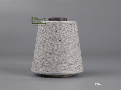 全棉麻灰雪花纱30S